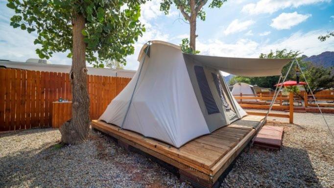 Funstays Glamping Setup Tent In Rv Park #2 Ok-T2 Moab Dış mekan fotoğraf