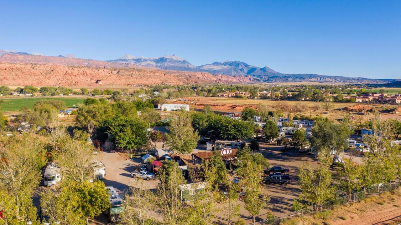 Funstays Glamping Setup Tent In Rv Park #2 Ok-T2 Moab Dış mekan fotoğraf